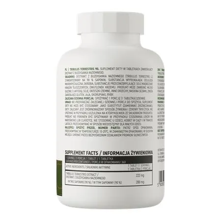 Трибулус OstroVit Tribulus Terrestris Extract, 360 таблеток