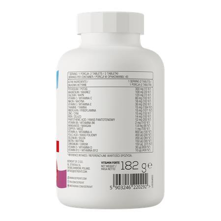 Комплекс витаминов и минералов OstroVit Vit + Min Forte, 120 таблеток