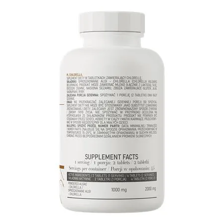 Хлорела OstroVit Chlorella, 90 таблеток