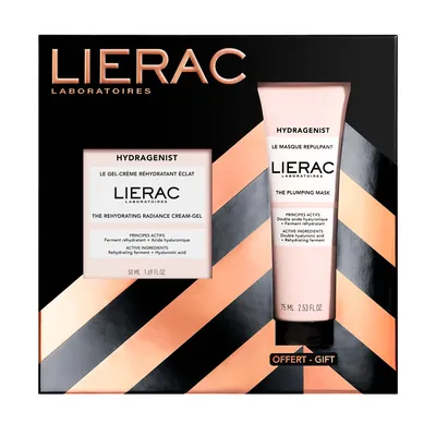 Набір Lierac Hydragenist (Гель-крем для обличчя 50 мл + Маска 75 мл)