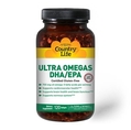 Омега 3 ДГК/ЭПК Country Life Ultra Omega DHA/EPA, 120 мягких капсул