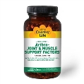Глюкозамин Country Life Arthro-joint & Muscle Support Factors, для суставов и мышц, 60 капсул