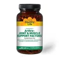 Глюкозамін Country Life Arthro-joint & Muscle Support Factors, для суглобів і м'язів, 60 капсул