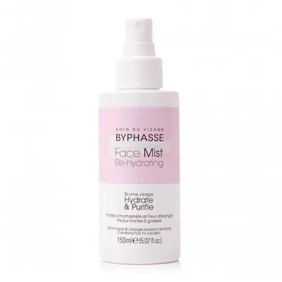 Міст для обличчя Byphasse Re-hydrating зволожуючий для жирної та комбінованої шкіри, 150 мл