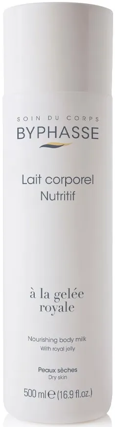 Молочко для тіла Byphasse Nourishing живильне з маточним молочком, 500 мл