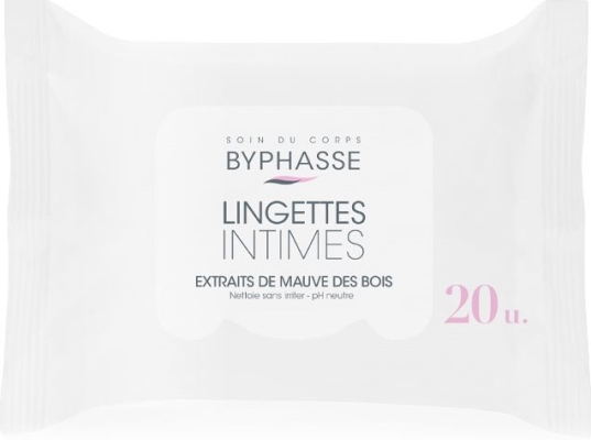Салфетки для интимной гигиены Byphasse Intimate, 20 штук