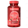 Жувальні цукерки на основі яблучного оцту Earth's Creation Apple Cider Gummy with "Mother", 60 шт