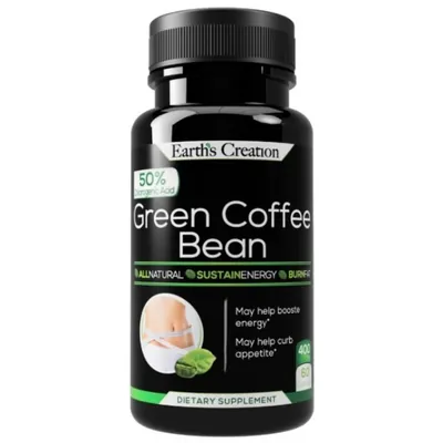 Зелена кава Earth's Creation Green Coffee, 60 капсул