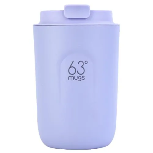 Термочашка для кави 63mugs фіалкова, 380 мл