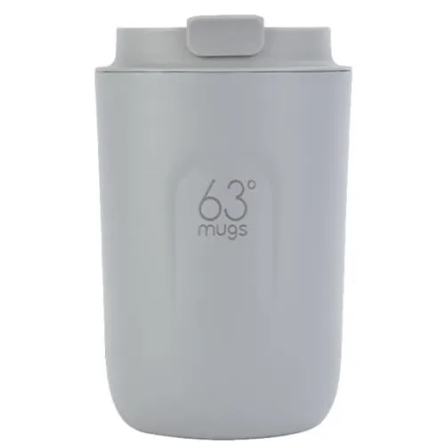 Термочашка для кави 63mugs сірий Порше, 380 мл