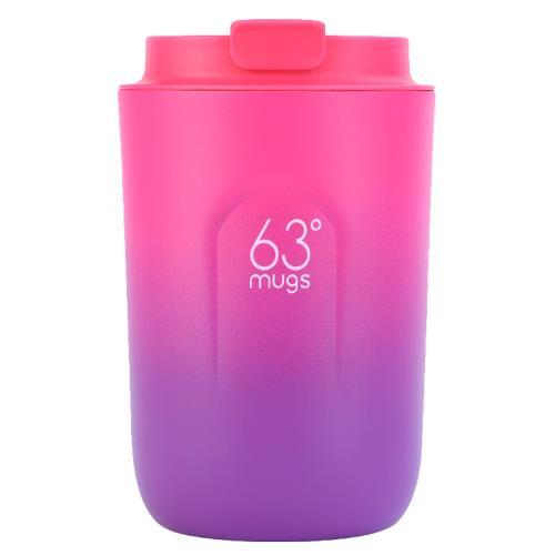 Термочашка для кави 63mugs малиново-ожинова, 380 мл