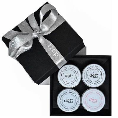 Набор Dott Perfumed Candle Set мини парфюмированных соевых свечей, 4 штуки по 15 г