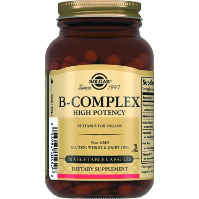 ВітамінигрупиВSolgarB-Complexвег.капсули№50