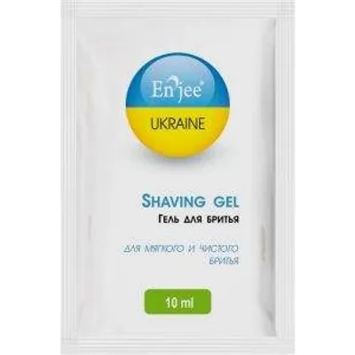 Гель для гоління Enjee саше, 10 мл