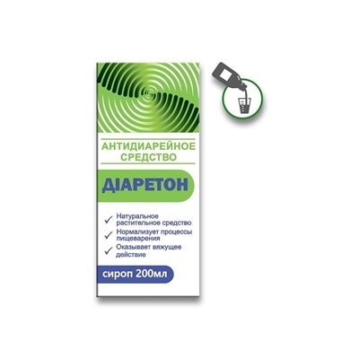 Діаретон сироп по 200 мл у флак.