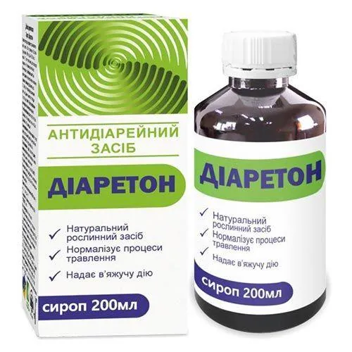 Діаретон сироп по 200 мл у флак.