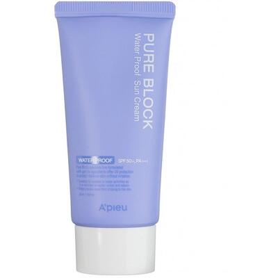 Солнцезащитный крем A'Pieu Pure Block Waterproof Sun SPF50+/PA+++ водостойкий, 50 мл