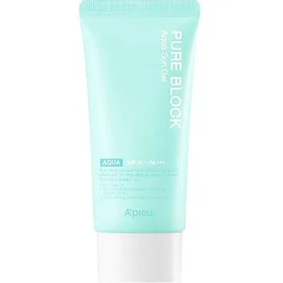 Сонцезахисний гель A'Pieu Pure Block Aqua Sun SPF50+/PA+++, 50 мл