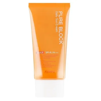 Сонцезахисний крем A'Pieu Pure Block Daily Sun SPF45/PA+++ 50 мл