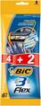Набір бритв без змінних картриджів Bic Flex 3, 4+2 шт