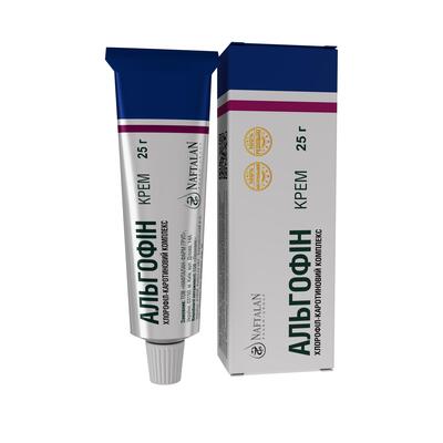 Альгофин крем Naftalan Pharm Group по 25 г у тубах