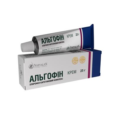 Альгофин крем Naftalan Pharm Group по 25 г у тубах