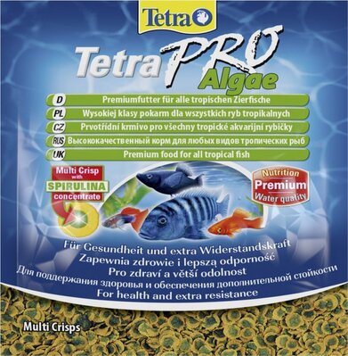 Корм для аквариумных рыб Tetra TetraPRO Algae (Vegetable), 12 г