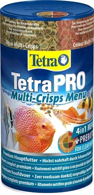 Корм для акваріумних риб Tetra TetraPRO Multi-Crisps Menu у чіпсах, 250 мл