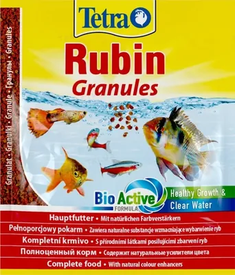 Корм для акваріумних риб Tetra RUBIN Granules у гранулах, 15 г