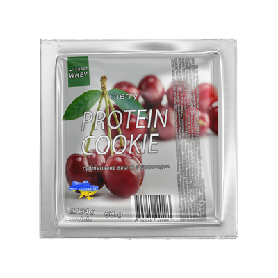 Печенье протеиновое Craft Whey Cherry, 60 г