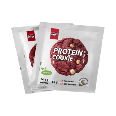Печенье протеиновое Craft Whey Red Velvet, 60 г