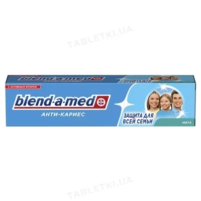 Зубна паста Blend-a-med Анти-карієс Захист для всієї родини М'ята, 50 мл