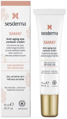Крем-контур для зони навколо очей Sesderma Samay антивіковий, 15 мл