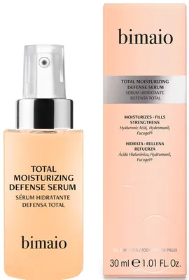 Сироватка для обличчя Bimaio Total Moisturizing Defense зволожуюча захисна, 30 мл