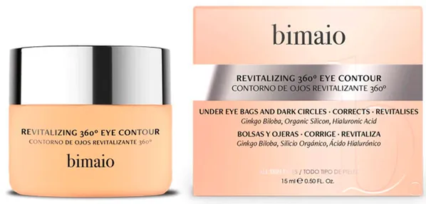 Крем для контуру очей Bimaio Revitalizing 360° відновлюючий, 15 мл