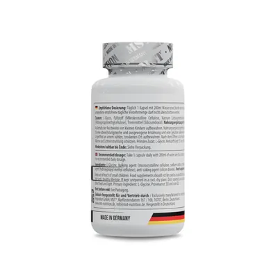 L-гліцин MST Nutrition L-Glycine 1000 мг, 60 капсул