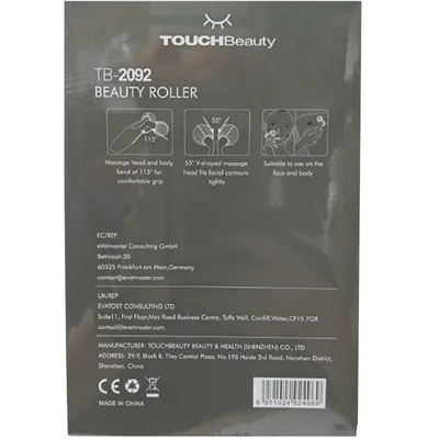 Ролер масажний TOUCHBeauty TB-2092 для підтяжки обличчя та тіла з мікрострумами