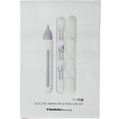 Фрезер TOUCHBeauty TB-1738 бездротовий електричний для манікюру та педикюру 6 в 1