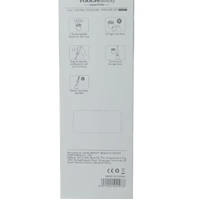 Набір TOUCHBeauty TB-1335 для манікюру та педикюру з UF-лампою та 5 фрезами