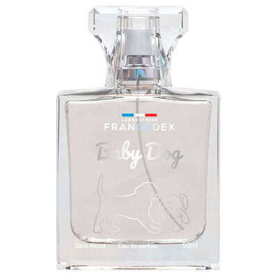 Духи Laboratoire Francodex Parfume for Baby Dog с ароматом белого мускуса для собак с повышенной чувствительностью и щенков, 50 мл