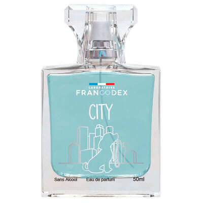 Духи Laboratoire Francodex Parfume for Dog City со смешанным унисексом ароматом для собак, 50 мл