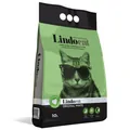 Наповнювач для котячого туалету Lindocat Original White бентонітовий з гранулами дрібного розміру, без аромату, 10 л