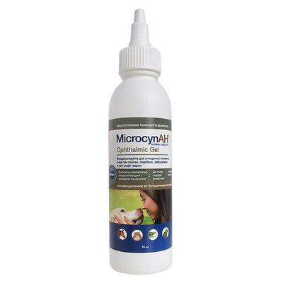 Гель для глаз MicrocynAH Ophthalmic Gel для всех видов животных, 90 мл