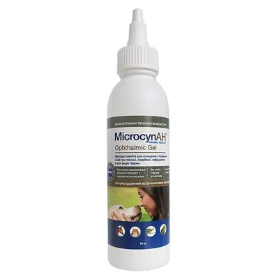 Гель для очей MicrocynAH Ophthalmic Gel для всіх видів тварин, 90 мл