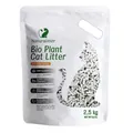 Наповнювач для котячого туалету Naturalitter Bio Plant Cat Litter Activated Carbon соєвий з активованим вугіллям, 2,5 кг (6 л)