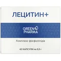 Лецитин + Green Pharma капсули по 0,5 г №42