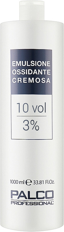 Окислительная эмульсия кремовая Palco Professional Only Color 10 vol 3%, 1000 мл