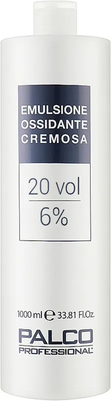 Окислювальна емульсія кремова Palco Professional Only Color 20 vol 6%, 1000 мл