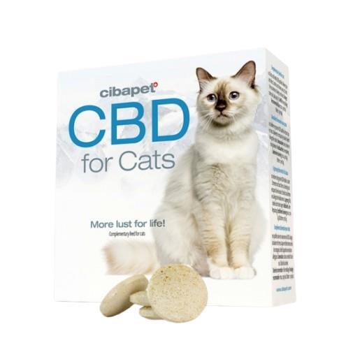 Пастилки для котів з CBD Cibapet, 100 штук