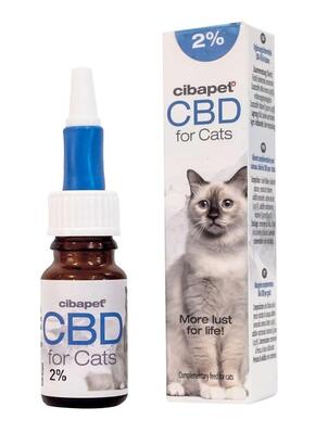 Олія для котів 2% CBD Cibapet, 10 мл